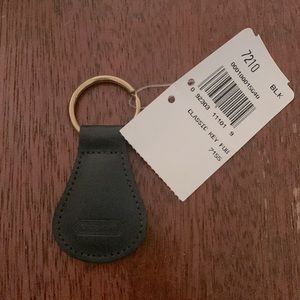 Black coach classic key fob